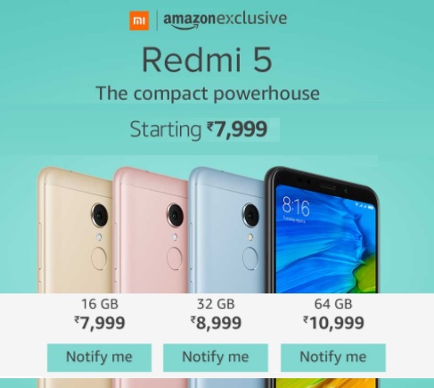 redmi 5 mobile price in india flipkart